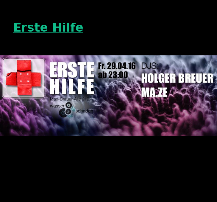 Erste Hilfe