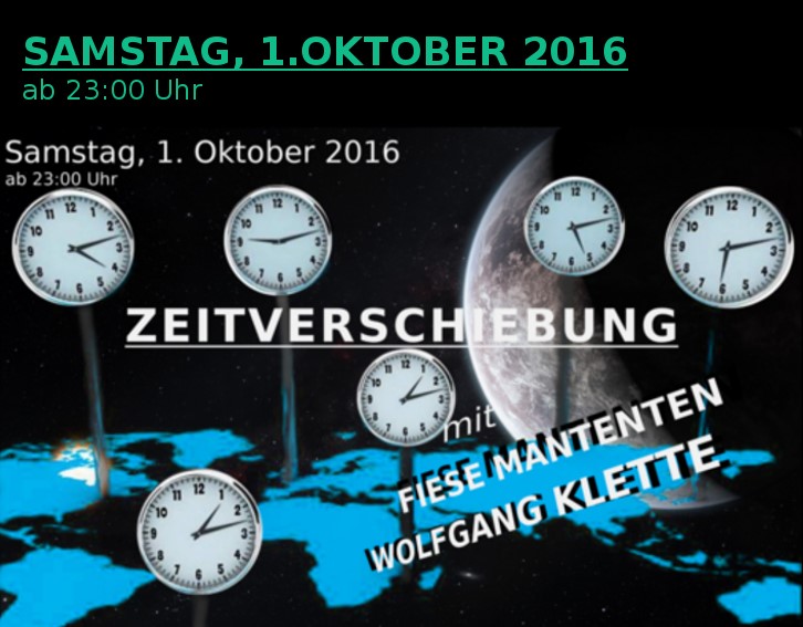 Zeitverschiebung
