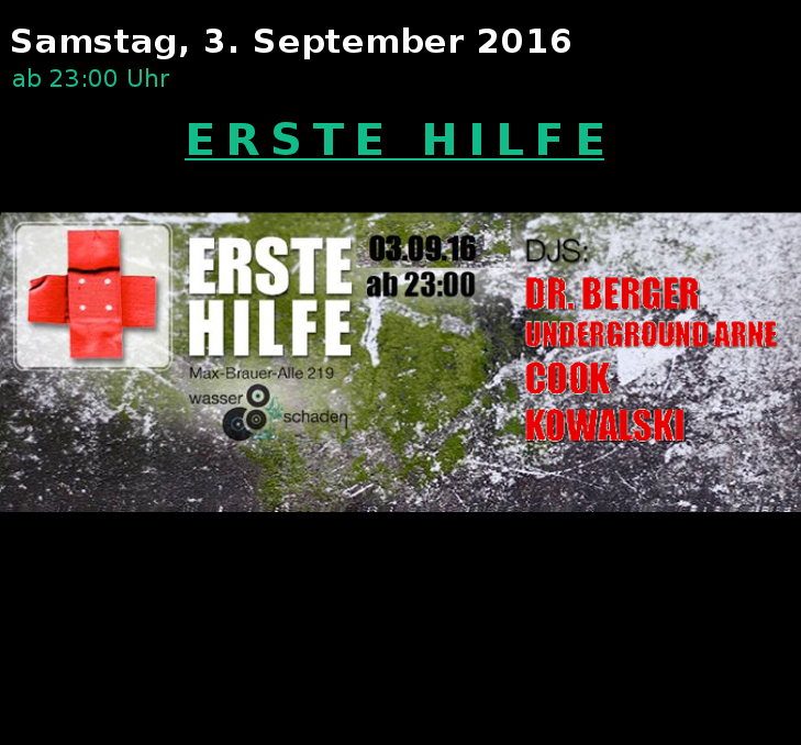 Erste Hilfe